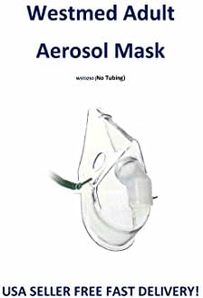50pcs Westmed Aerosol Mask, Adult, Vented w/out Tubing