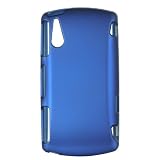 Blue Rubberized Hard Phone Cover for Sony Ericsson XPERIA PLAY Blue Rubberized Hard Phone Cover for Sony Ericsson XPERIA PLAY