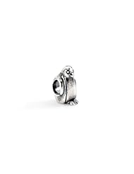 Penguin Charm in Silver for 3mm Charm Bracelets