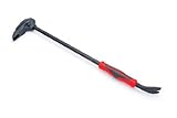 Crescent DB24 24-Inch Adjustable Pry Bar, Nail Puller, Red/Black