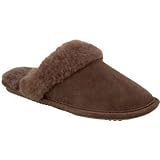 Bearpaw Ladies Suede Sheepskin Slipper - Style 483 Scuff by Bearpaw
