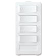 X-10 Pro XP4A-W X10 4 button keypad, white, 3