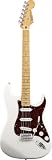 Fender Deluxe Roadhouse Stratocaster Electric Guitar, Arctic White