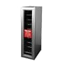 Haier HVW18BSS 18-Bottle Wine Cellar, Silver