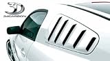 3dCarbon 691014 Quarter Window Louvers