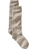 Gap Girls New Slystone Print Mini Dot Knee Highs