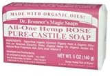 Dr Bronner's - Bar Soap, (Organic) , Rose 5 Oz