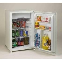 Avanti RM4550W2 4.5 cu. ft. Compact Refrigerator with Beverage Can Dispenser, Slide out... by