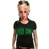 Kreepsville DEAD GIRL T-shirt Skull Coffin Black Women's Tee