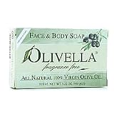 Olivella Bar Soap Fragrance Free 3.52 oz ( Multi-Pack)