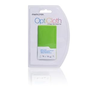 Memorex 3202-8005 OptiCloth CD/DVD MicroFiber Cloth