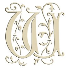 Monogram Embroidered Guest Towel - W - 1 Hand Towel
