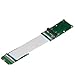 Mini PCI-E Express mSATA Extension Cable for Wireless Card mSATA SSD (Blue)