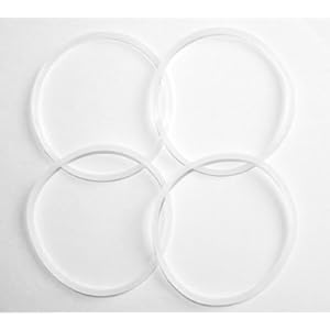4 Replacement Gaskets compatible with Original Magic Bullet