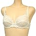  : Orlfa $69 White Lace N Mesh Demi Bra #0308 sz 34B