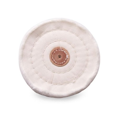 Combed Finex Muslin Buff, Leather Center, 4 Inches, 