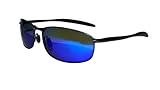 Polarized Aviator Sunglasses JiMarti P37 Spring Hinges Colored Mirror Lens
