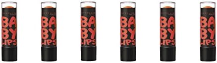 (Pack of 6) - Maybelline New York Baby Lips Moisturizing Lip Balm, 85 Oh! Orange!
