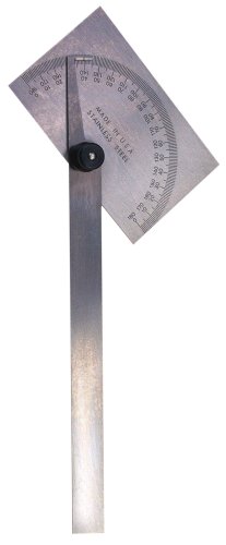 Empire Level 27912 Stainless Steel Protractor, 6-Inch