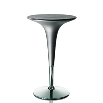 Little Bombo Table - Table argent/châssi zingué