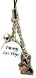 German Shepherd Dog Cell Phone Charm
