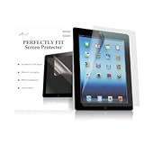 Acase CLEAR Screen Protector for iPad 4 / iPad 3 / The New iPad / iPad 2 - Invisible Film Protective Screen for Apple iPad 3 with Retina Display Tablet (3-Pack)