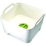 Joseph Joseph Wash and Drain Dish Tub, White