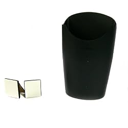 Fellowes Plastic Partition Additions Pencil Cup, 3.5 Inches x 5.56 Inches, Graphite (75272)