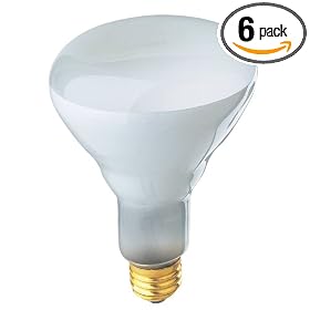 Feit Electric 65BR30 SP MP-130 65-Watt BR30 Indoor Spot Light, 6 Pack by Feit Electric