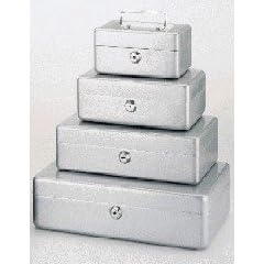 Maul Geldkassette 1 15,2x12,5x8,1cm silber