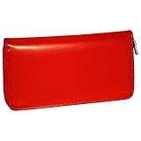 Jack Georges Milano Collection Zippered Checkbook/Travel Wallet