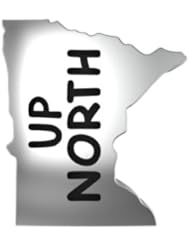 Up North Minnesota Travel Bead Charm Fits Pandora Style Bracelets Including Chamilia, Troll and More. In Stock for Fast Shipping.