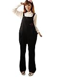 【TPGROWIN】マタニティー サロペット つなぎ おしゃれ かわいい 楽ちん カラー 3色 フリーサイズ