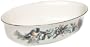 Lenox Winter Greetings Gold-Banded Fine China Large Open Vegetable Bowl