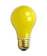 Havells-SLI 16533 - 60A/C-YELLOW - Ceramic Yellow 60 Watt A19 Light Bulb