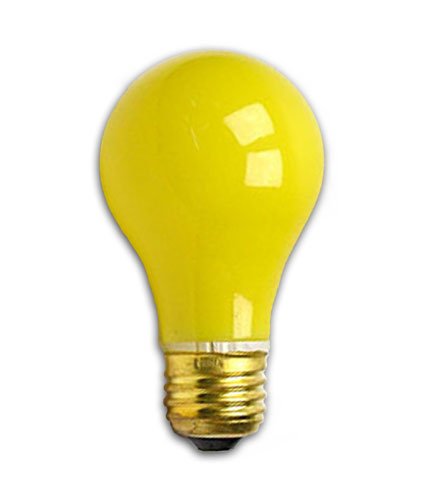 Cover image : Havells-SLI 16533 - 60A/C-YELLOW - Ceramic Yellow 60 Watt A19 Light Bulb