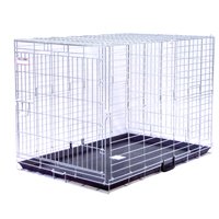 Childrens Toyshop  Pet Supplies : Precision Pet Large 5000 Suitcase Crate, 42 x 27.5 x 30-Inch, Chrome