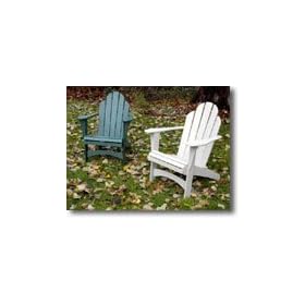 Hunter Green Color Adirondack Chair by Orcaboard