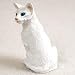 oriental shorthair - Oriental Shorthair, White Tiny Ones Cat Figurines (2 in)