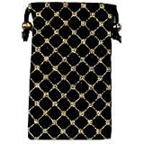 CHAIN LINK DESIGN EPPII CARRYING CASE POUCH WITH HANDSTRAP for ALL CELL PHONES (Blackberry Curve, Pearl, Motorola V3 RAZR, W385, V8, V9m, Palm Centro, Treo, LG Rumor, VX10000, VX8800, CU720 Shine, Samsung I617 Blackjack 2, HTC Touch, 8925 Tilt, Wing, Shadow, Dash, XV6800 Mogul, Sidekick, etc?) / MP3 PLAYERS / IPODS / DIGTITAL CAMERA - RETAIL PACKAGING