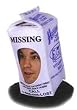 Milk Carton Costume Hat - Hilarious Halloween Costume Fun