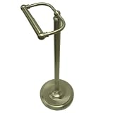 Kingston Brass Freestanding Satin Nickel Toilet Paper Holder
