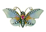 BUTTERFLY ENAMEL PIN