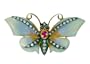 BUTTERFLY ENAMEL PIN