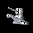 Bathroom Faucet, Chrome Single Handed