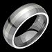 Piya Titanium & Silver Band
