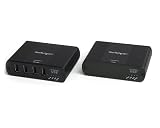 StarTech.com 4 Port USB 2.0 Extender over Cat5 or Cat6 - Up to 330-Feet (100m) (USB2004EXT2)
