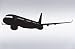 Vinyl Wall Art Decal Sticker Big Airplane in Flight 6.6ft Big #300