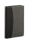 Compact Thinline Bible: New International Version, Gray/Red Italian Leather Duo Tone