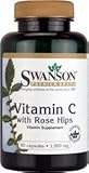 Swanson Vitamin C with Rosehip (1,000mg, 90 Capsules)